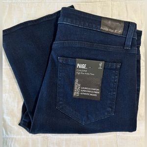 NWT Paige Claudine Ankle Flare Jeans in Moody - Size 32